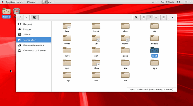 Oracle Linux Minimal Desktop