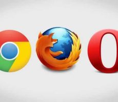 Opera Chrome Firefox